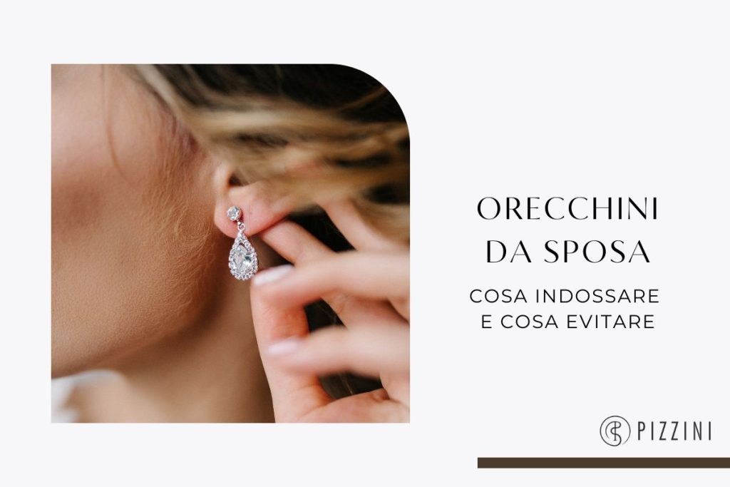 orecchini da sposa
