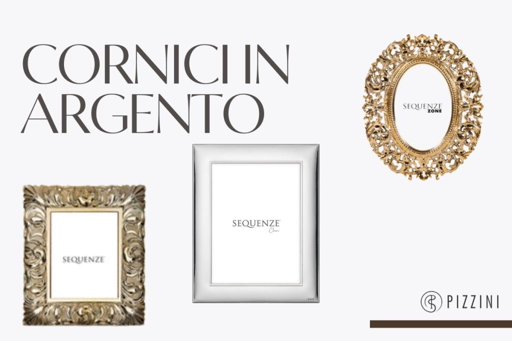 cornici in argento